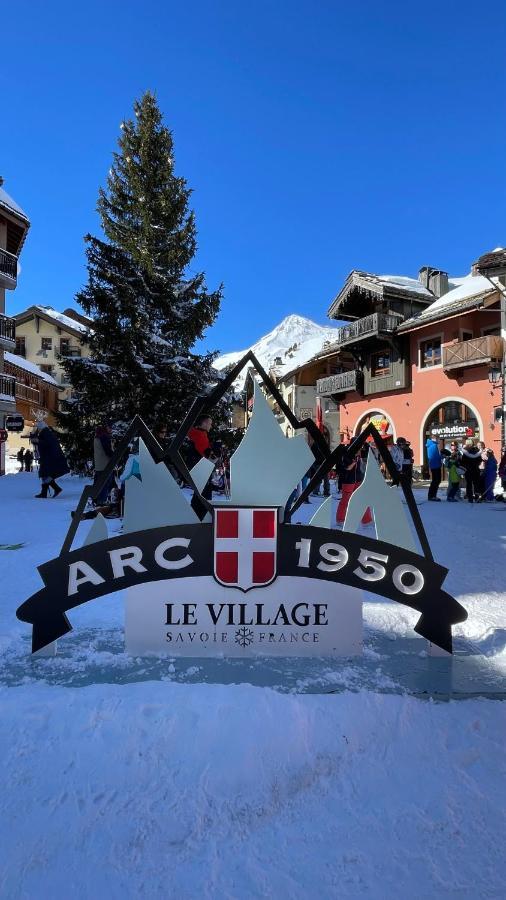 Arc 1950 - Appt 2Ch - 6 Pers - Res 5* Luxe - Piscine, Sauna, Hamman, Jacuzzi - Classe 5 Cristaux Paradiski Les Arcs  Buitenkant foto
